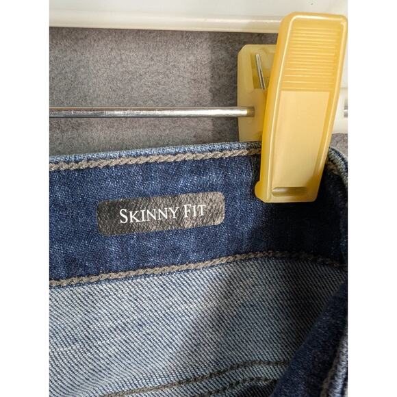 Judy Blue Jeans Womens 9/29 Blue Skinny Fit Stretch Distressed Denim - Picture 9 of 13